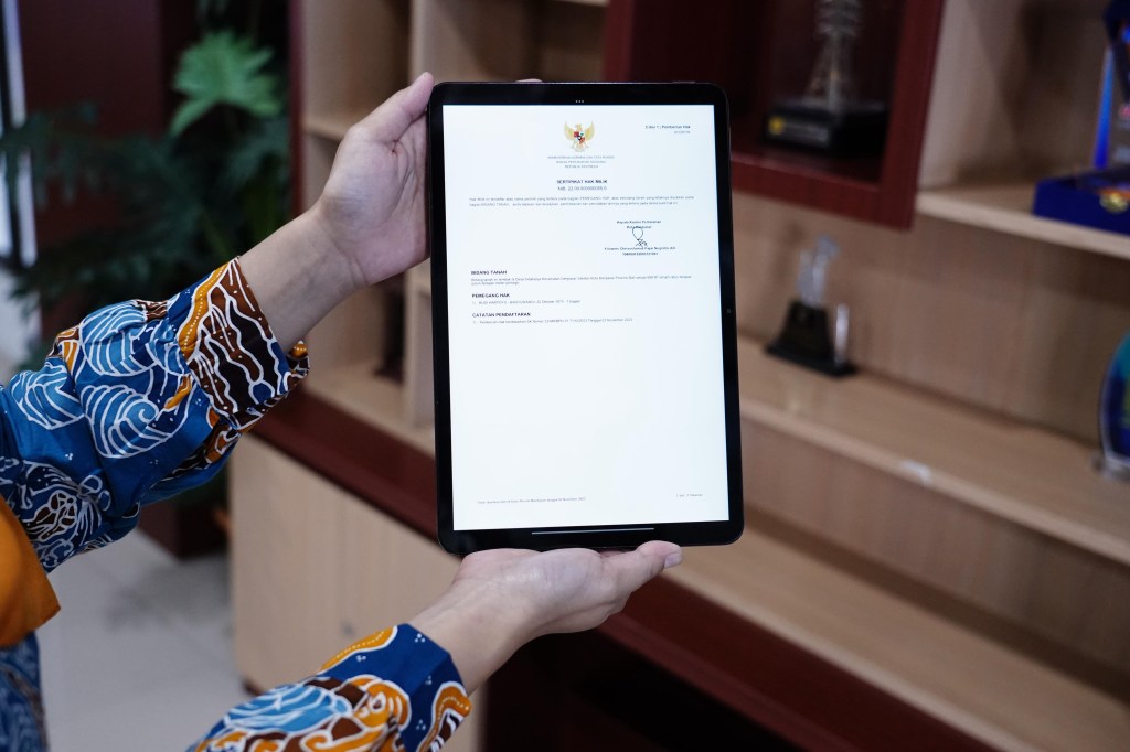 Sertipikat Elektronik Diterapkan Bertahap, Sertipikat Tanah Lama Tetap&nbsp;Berlaku