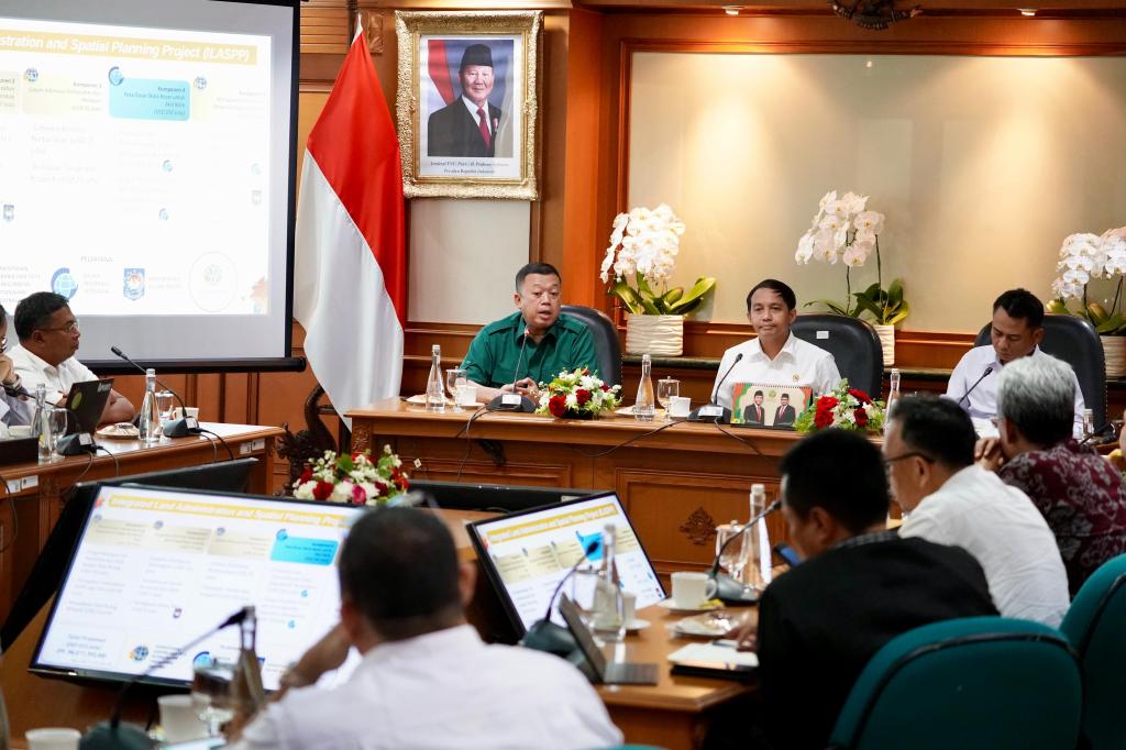 Sinkronisasi dan Integrasi Data Geospasial dengan Kawasan Hutan, Menteri Nusron: Kolaborasi untuk Hindari Kesalahpahaman&nbsp;Batas