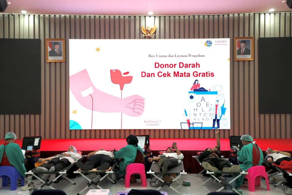 Sekjen Kementerian ATR/BPN Sebut Donor Darah Bermanfaat bagi Kesehatan dan&nbsp;Sesama