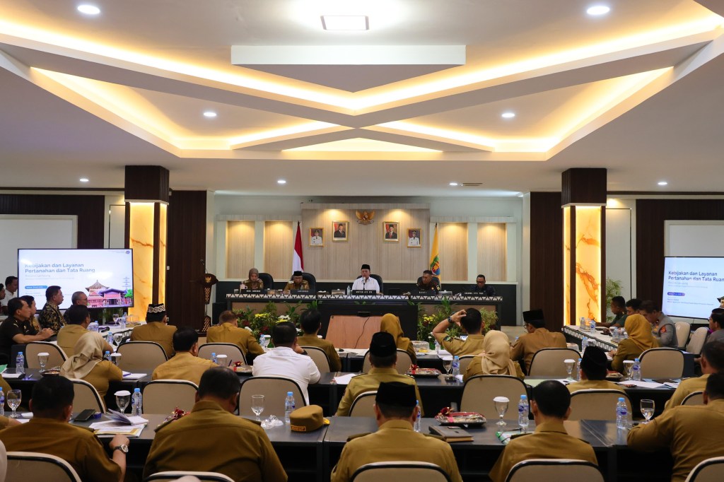 Dalam Rakor Bersama Kepala Daerah se-Lampung, Menteri Nusron Dorong Pemda Bebaskan BPHTB bagi Warga Kurang&nbsp;Mampu