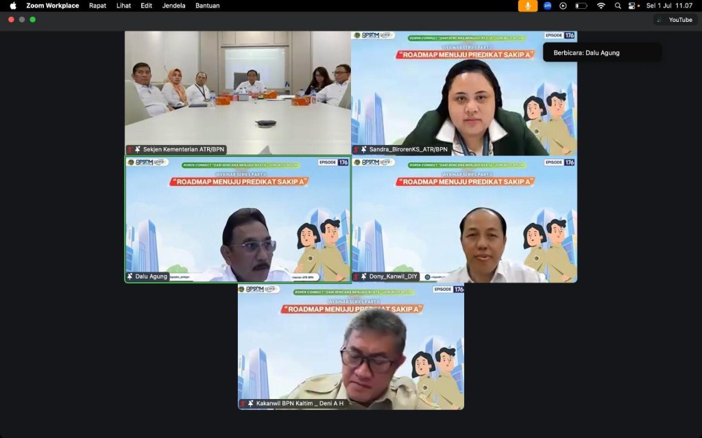 SAKIP Cerminan Akuntabilitas Publik, Irjen dan Sekjen Kementerian ATR/BPN Tegaskan Peran Strategis Pemimpin dan Integritas&nbsp;Kinerja