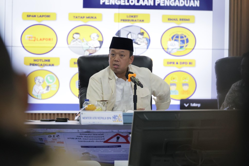 Menteri Nusron Lakukan Pembinaan di Kanwil BPN Provinsi Sumut, Bahas Penataan Pegawai untuk Layanan Pertanahan yang&nbsp;Optimal
