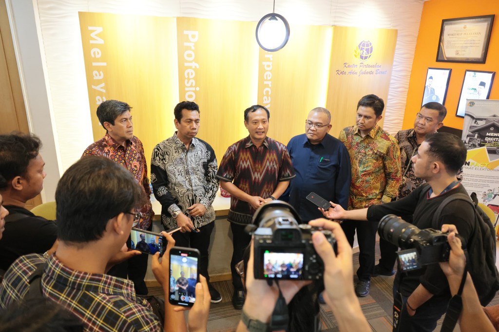 Kanwil BPN Provinsi DKI Jakarta Luncurkan Layanan Peralihan Hak Tanah Elektronik untuk Tingkatkan Kualitas Data dan&nbsp;Pelayanan