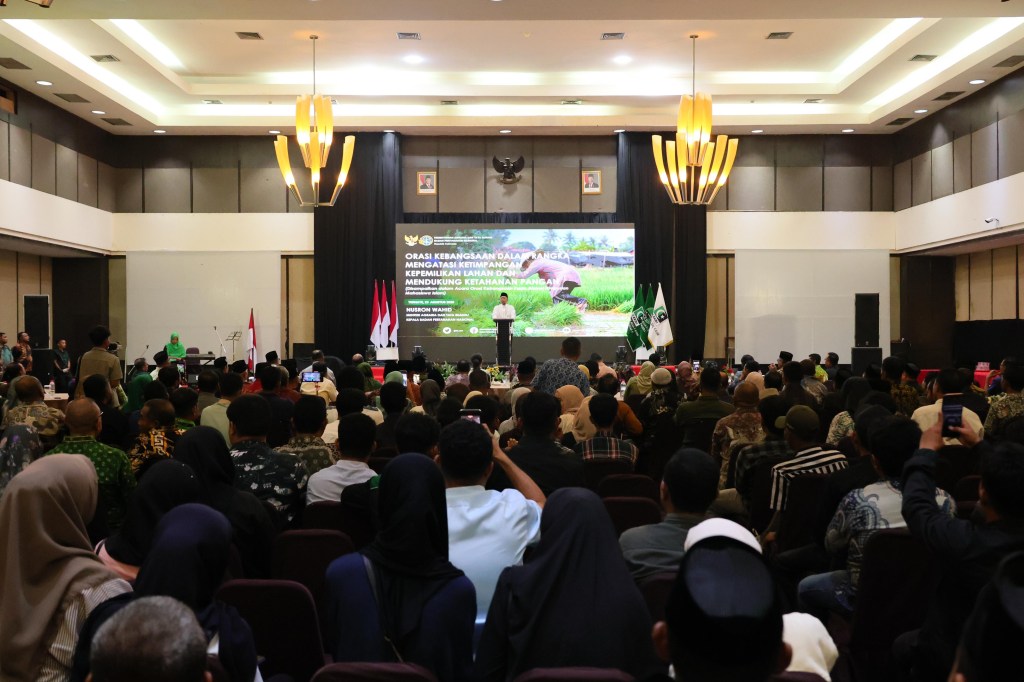 Sampaikan Orasi Kebangsaan di Rakor Regional KAHMI, Menteri Nusron: Penting untuk Mengambil Keputusan secara&nbsp;Adil