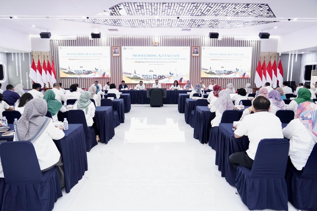 Jadi Pendukung Kerja Direktorat Teknis, Sekjen Kementerian ATR/BPN Imbau Jajaran Bekerja Maksimal di Tengah&nbsp;Efisiensi