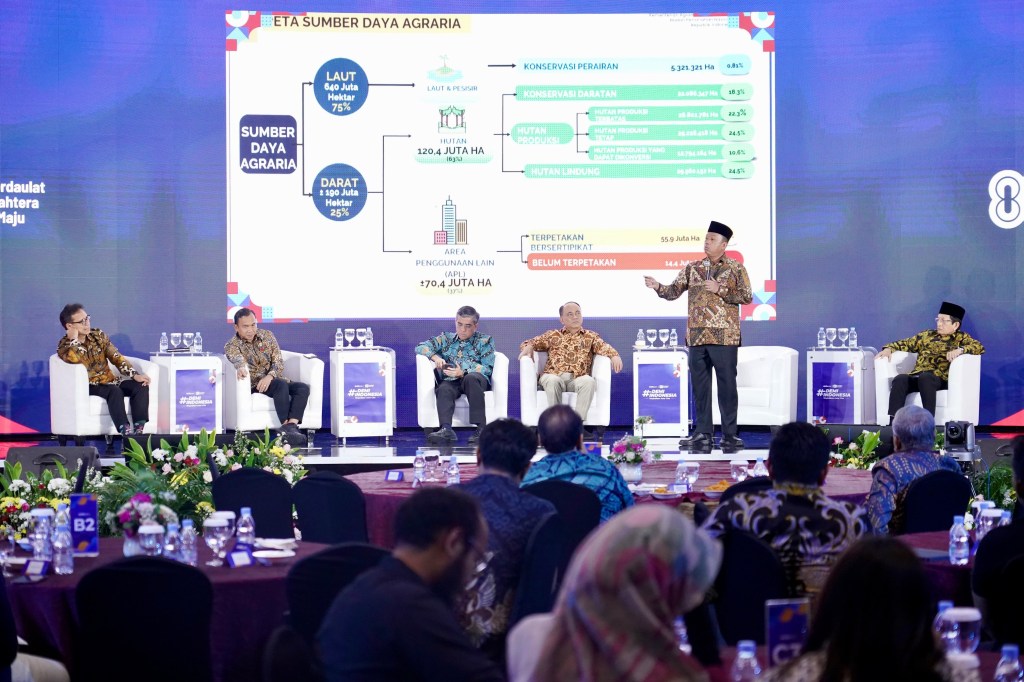 Jadi Pembicara #DemiIndonesia, Menteri Nusron: Siap Menahan Laju Alih Fungsi&nbsp;Lahan