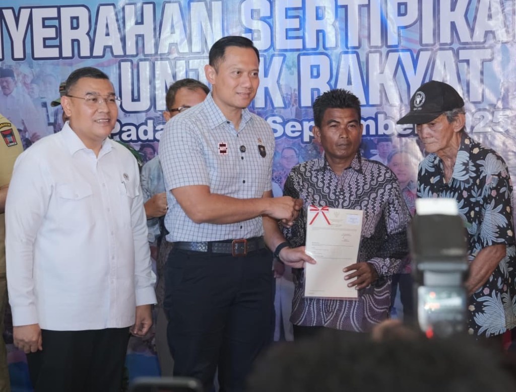 Lewat Sertipikasi, Kementerian ATR/BPN Pastikan Pengelolaan dan Kepastian Hukum Atas Tanah Ulayat di Sumatra&nbsp;Barat