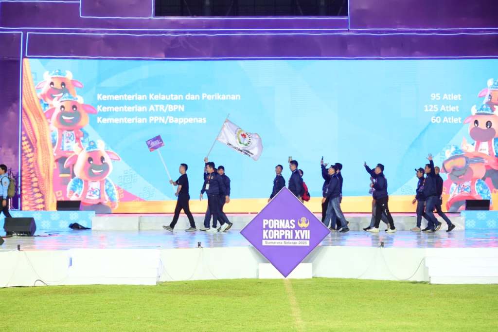 PORNAS XVII KORPRI Resmi Dibuka, Kementerian ATR/BPN Siap Perebutkan Juara di 7 Cabang&nbsp;Olahraga