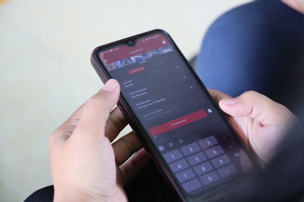 Jadi Lebih Mudah, Cek Bidang Tanah Bisa Lewat Sentuh&nbsp;Tanahku