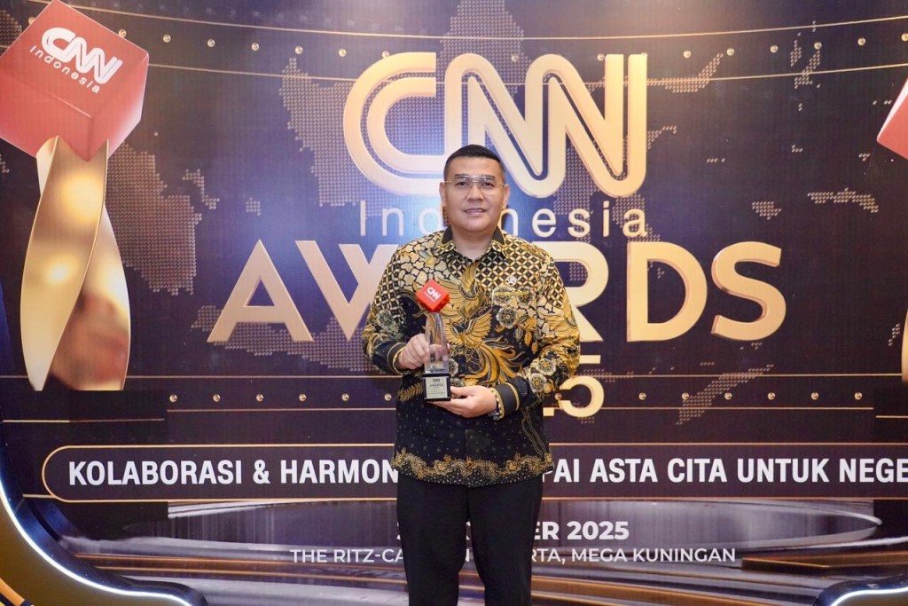 Konsisten Jalankan Reforma Agraria, Kementerian ATR/BPN Raih Rural Development dan Regional Equity di CNN Indonesia Award&nbsp;2025