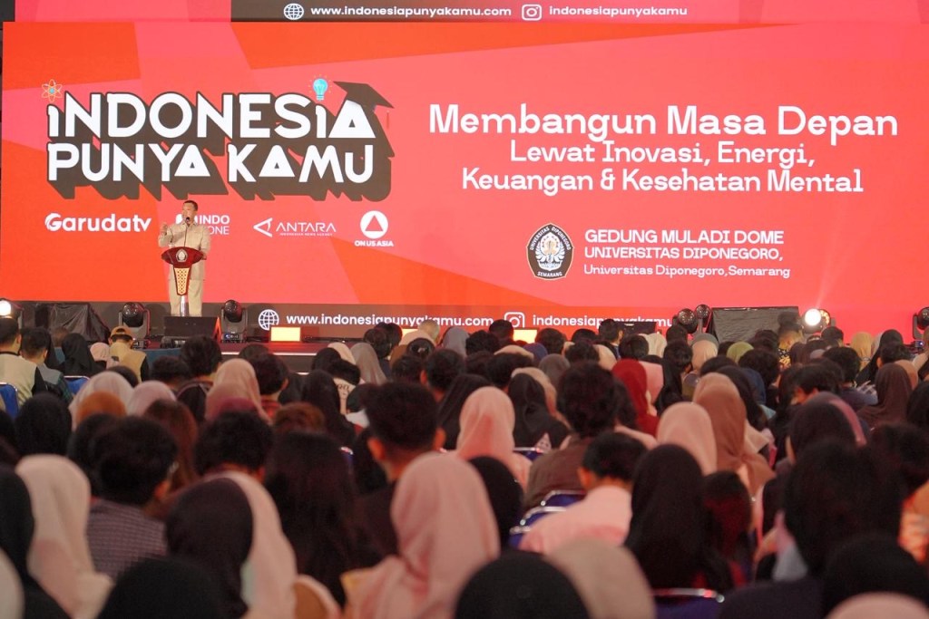 Jadi Pemateri “Indonesia Punya Kamu”, Menteri Nusron: Generasi Muda Terdidik adalah Motor Penggerak&nbsp;Dunia