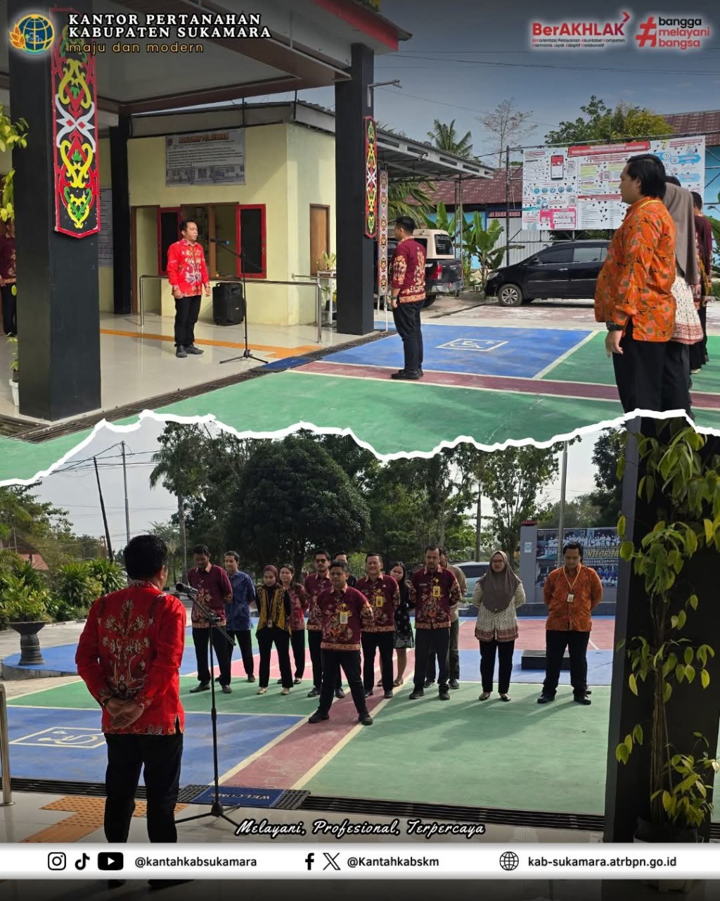 Giat Rutin Apel Pagi: Kepala Seksi Penetapan Hak & Pendaftaran Himbau Tingkatkan Penyelesaian 7 Layanan Pertanahan&nbsp;Prioritas