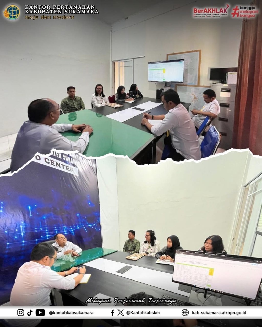 Kantor Pertanahan dan Kementerian Agama Kab. Sukamara Gelar Koordinasi Teknis Sertifikasi Tanah Wakaf & Rumah Ibadah Guna Mendukung Kepastian Hukum Aset&nbsp;Keagamaan