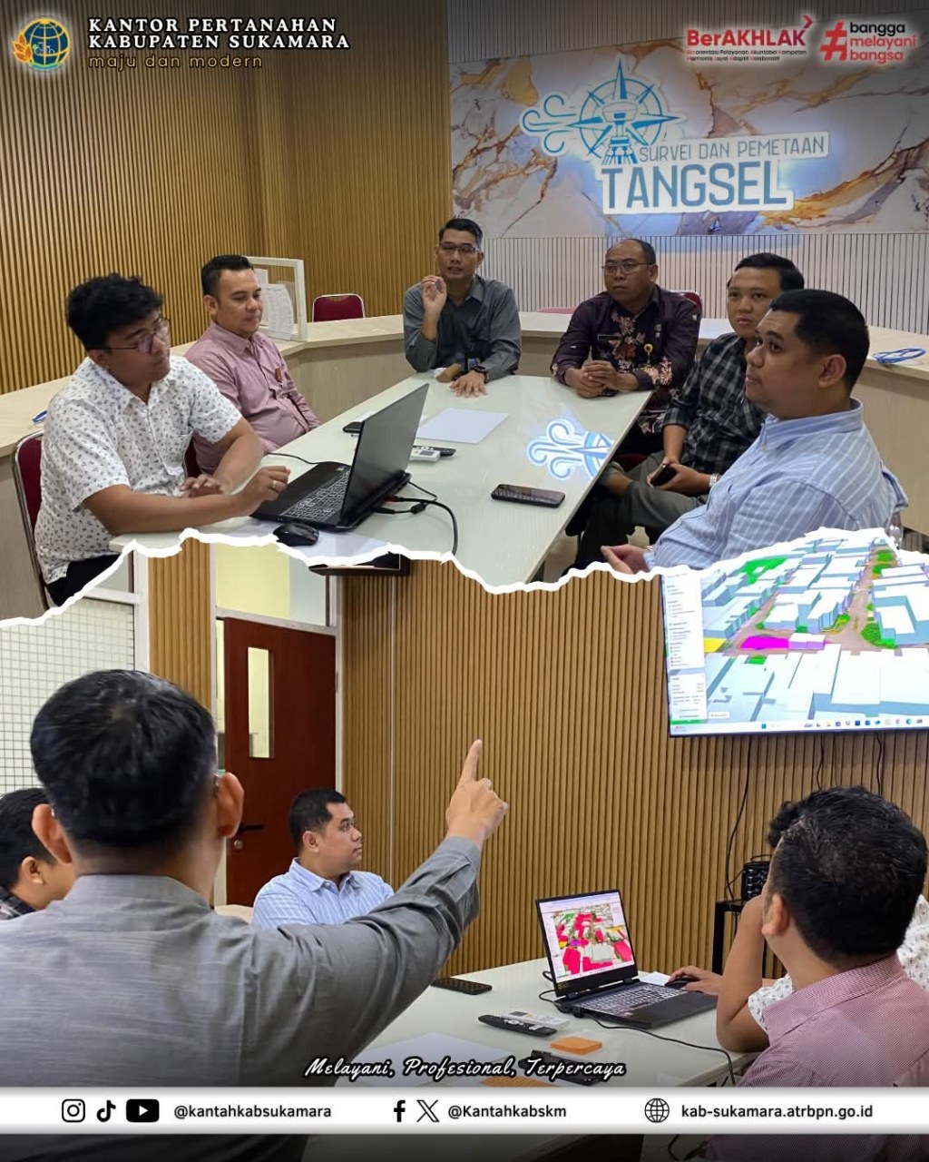 Studi Tiru Kantor Pertanahan Kabupaten Sukamara Ke Kantor Pertanahan Kota Tangerang Selatan Terkait Integrasi Data NOP dan&nbsp;NIB