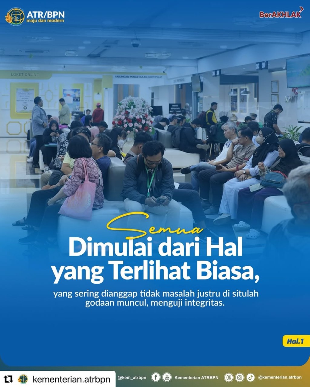 Komitmen Kementerian ATR/BPN Menjaga Kepercayaan&nbsp;Publik