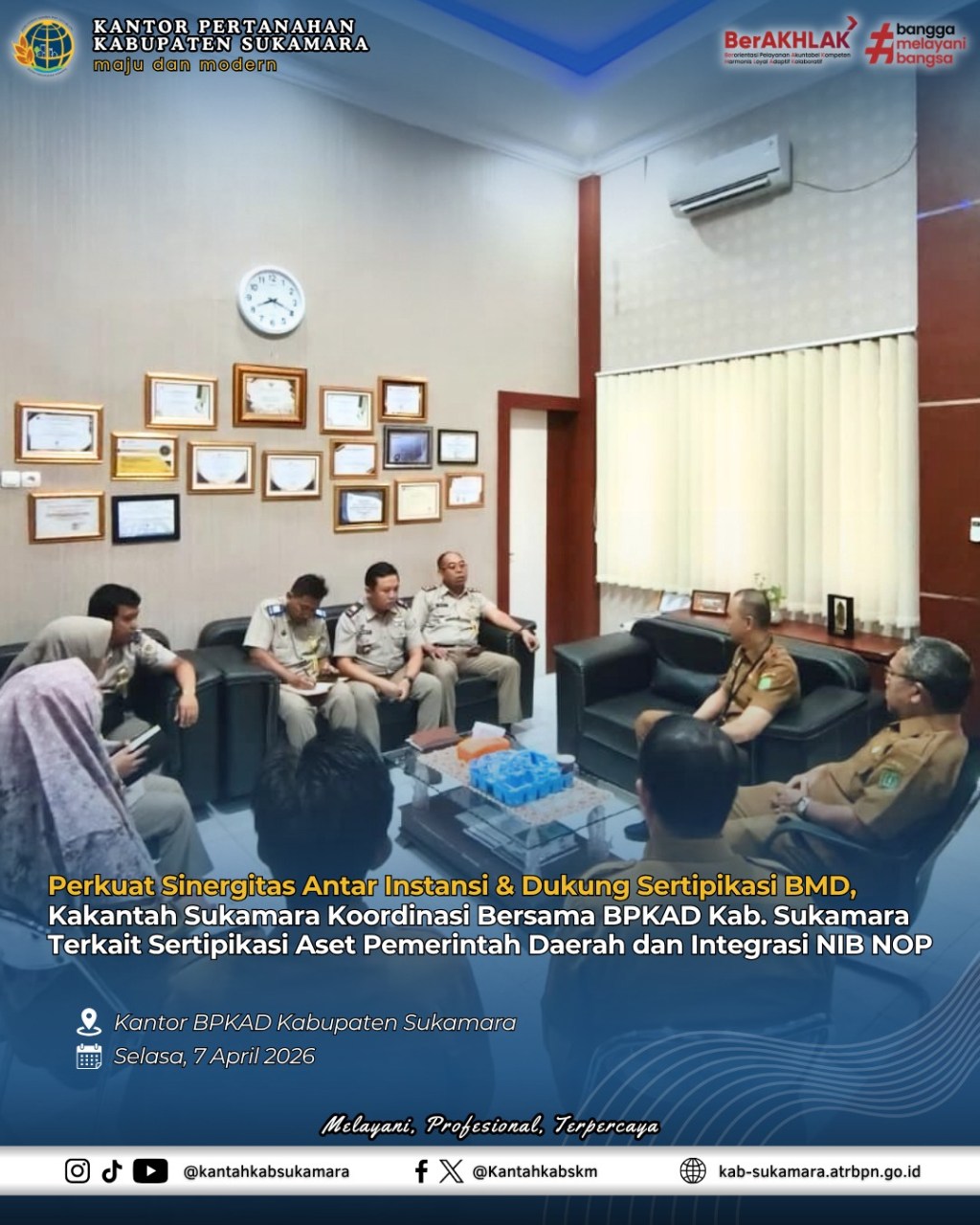 Perkuat Sinergitas Antar Instansi & Dukung Sertipikasi&nbsp;BMD