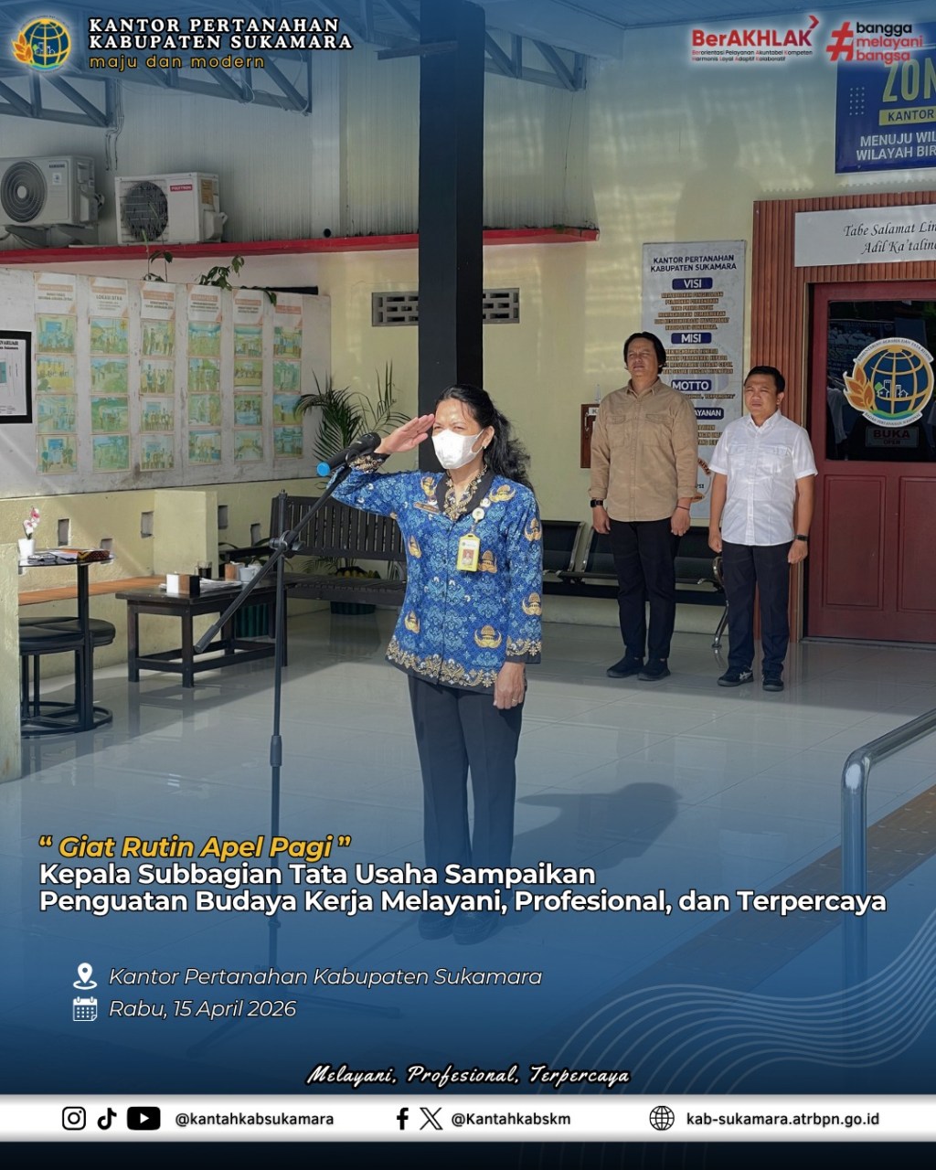 Giat Rutin Apel Pagi 15 April&nbsp;2026