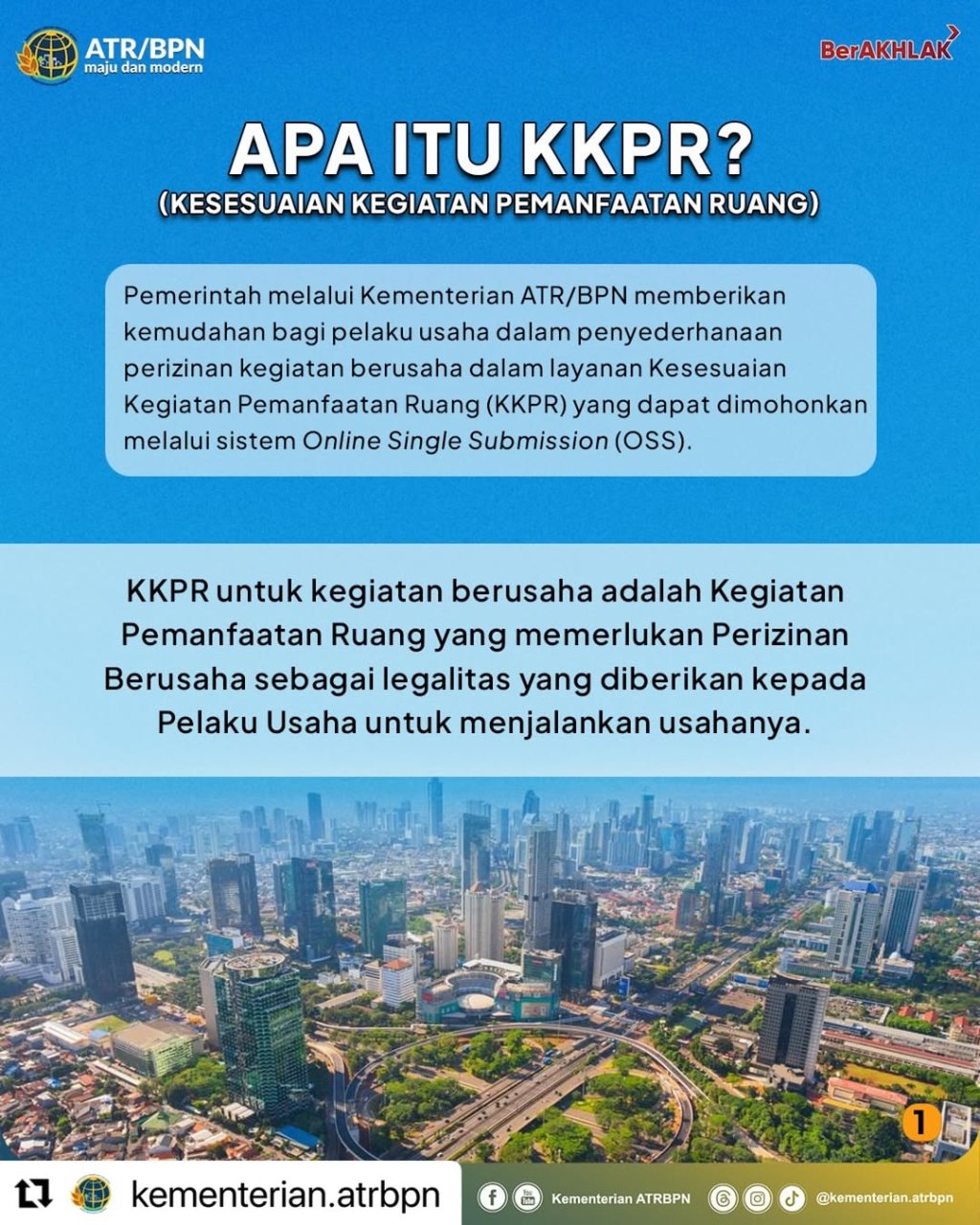KKPR Untuk Kegiatan&nbsp;Berusaha