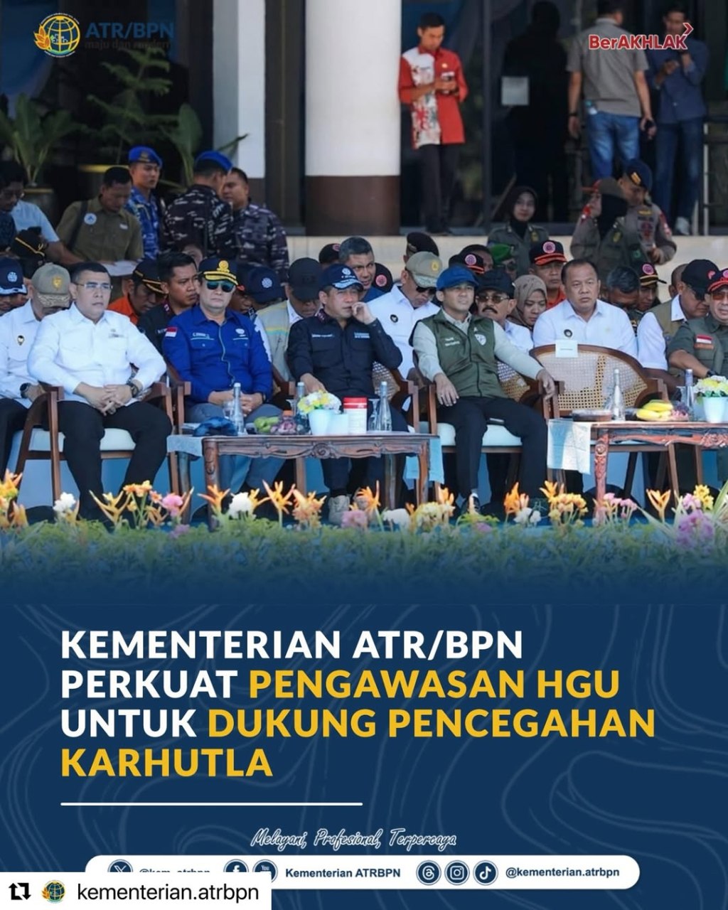 Kementerian ATR/BPN Perkuat Pengawasan HGU Untuk Dukung Pencegahan&nbsp;Karhutla