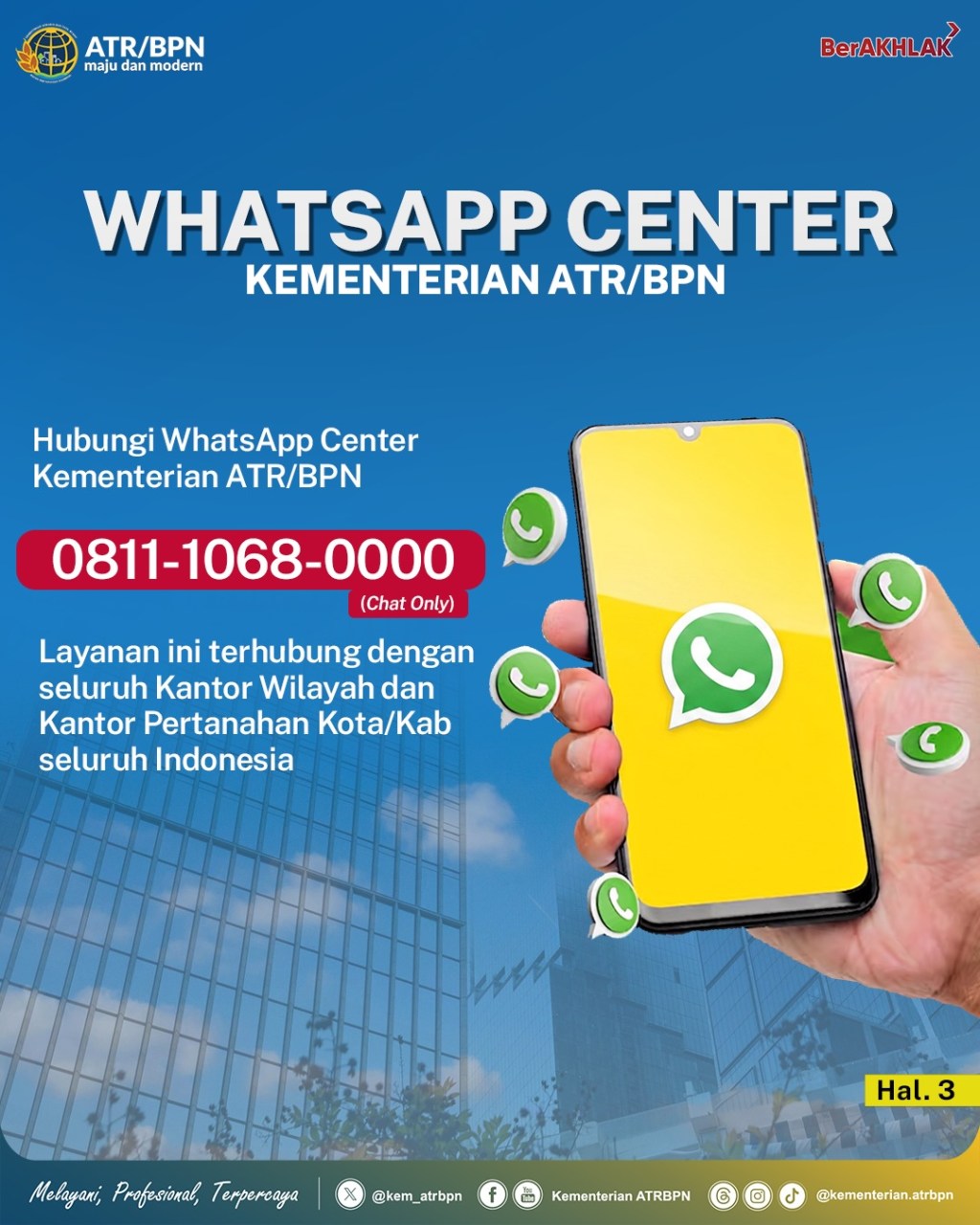 Punya Aspirasi, Pertanyaan, Pegaduan, Terkait Layanan Pertanahan dan Tata&nbsp;Ruang?