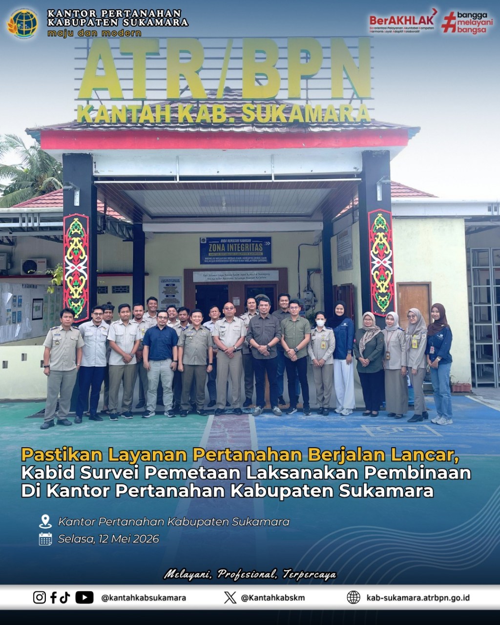 Pastikan Layanan Pertanahan Berjalan&nbsp;Lancar