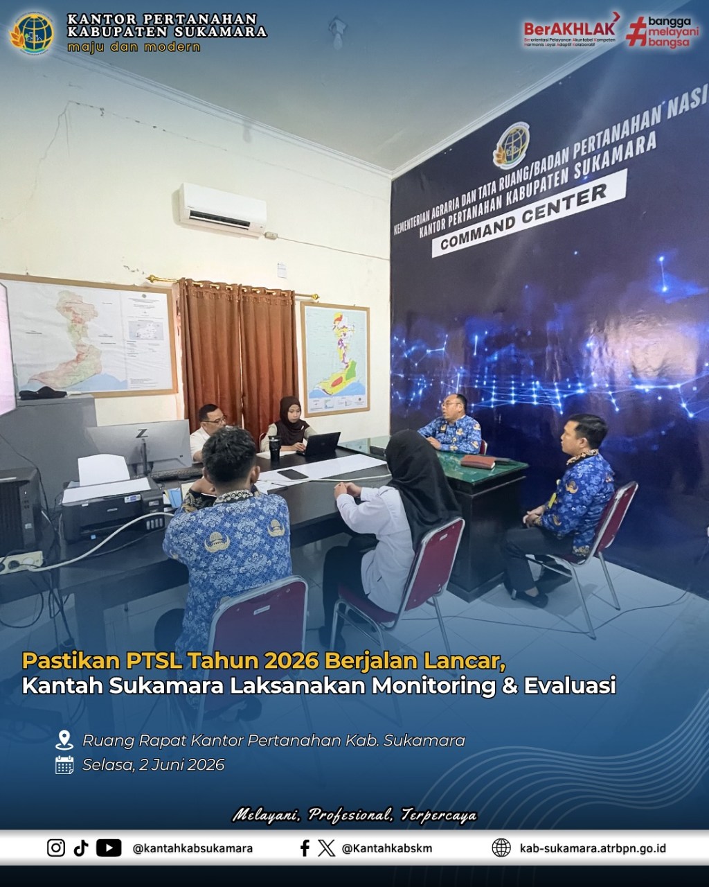 Pastikan PTSL Tahun 2026 Berjalan&nbsp;Lancar