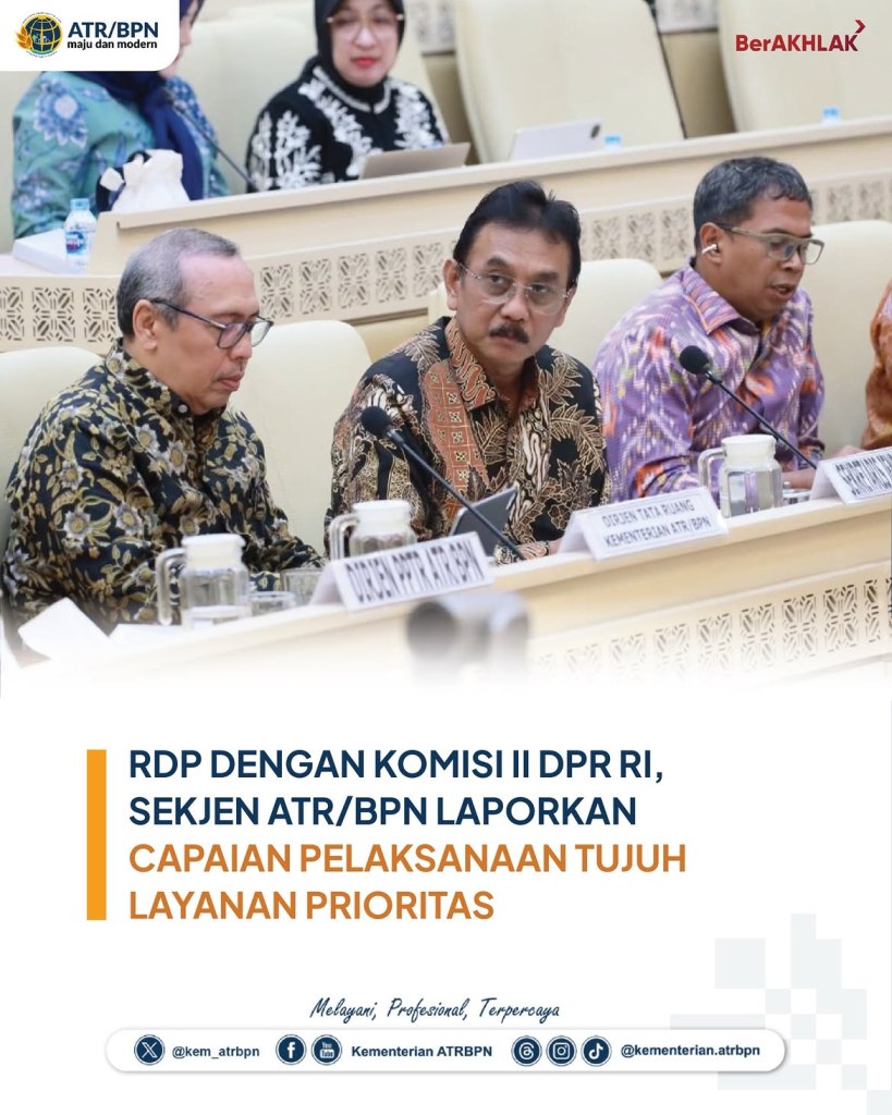 RDP Dengan Komisi II DPR&nbsp;RI