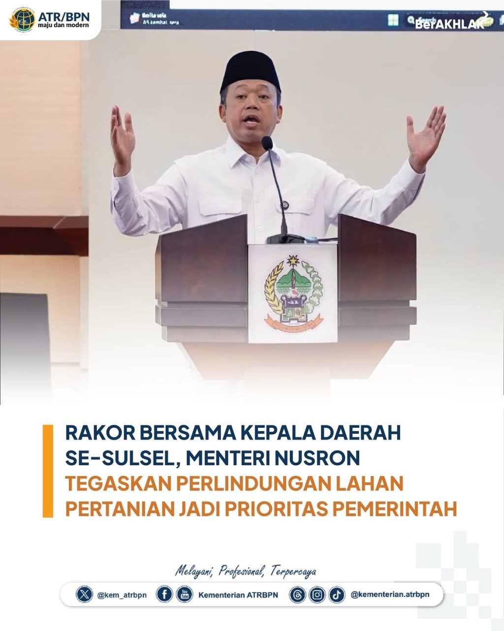 Rakor Bersama Kepala Daerah&nbsp;Se-Sulsel