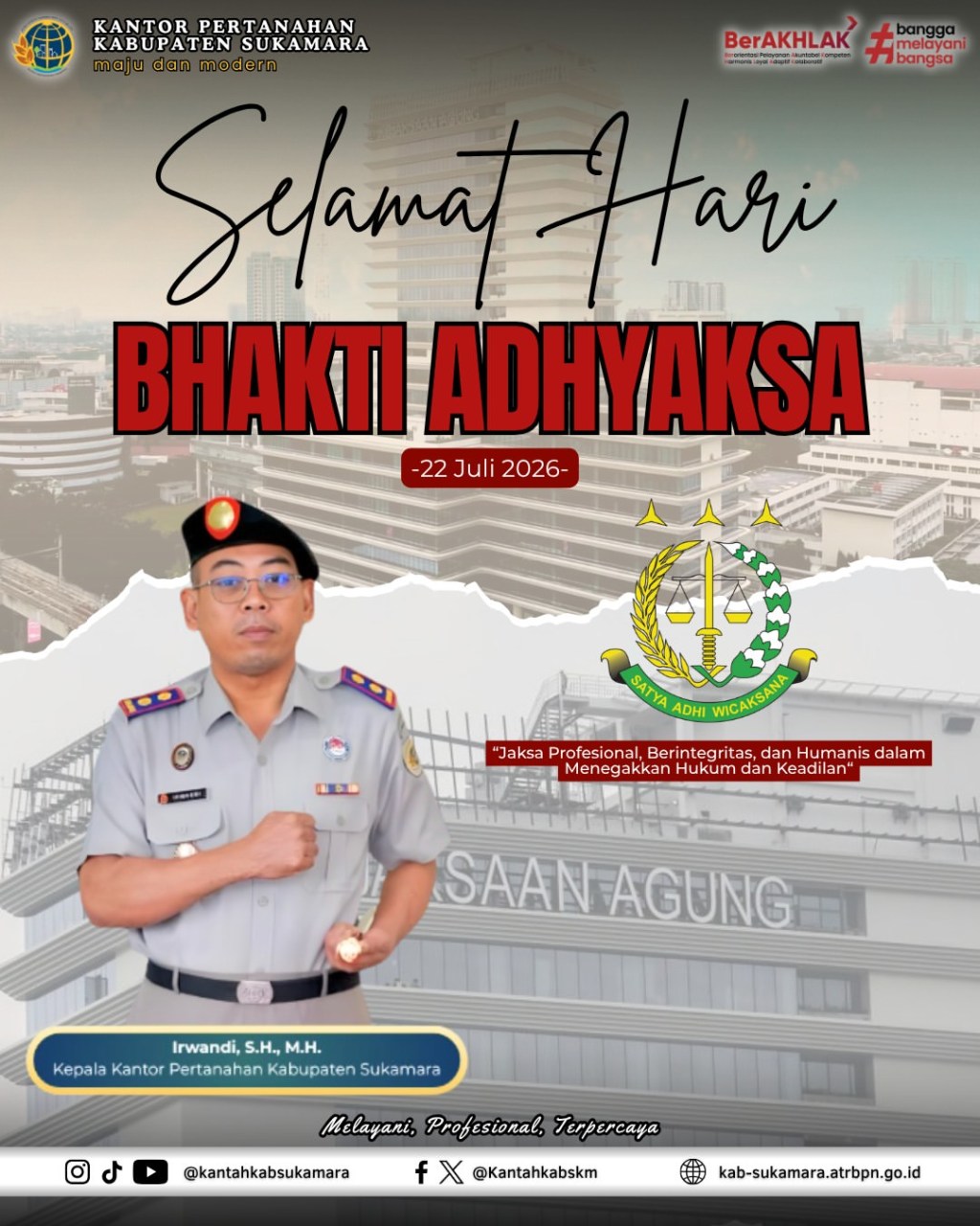 Selamat Hari Bhakti&nbsp;Adhyaksa