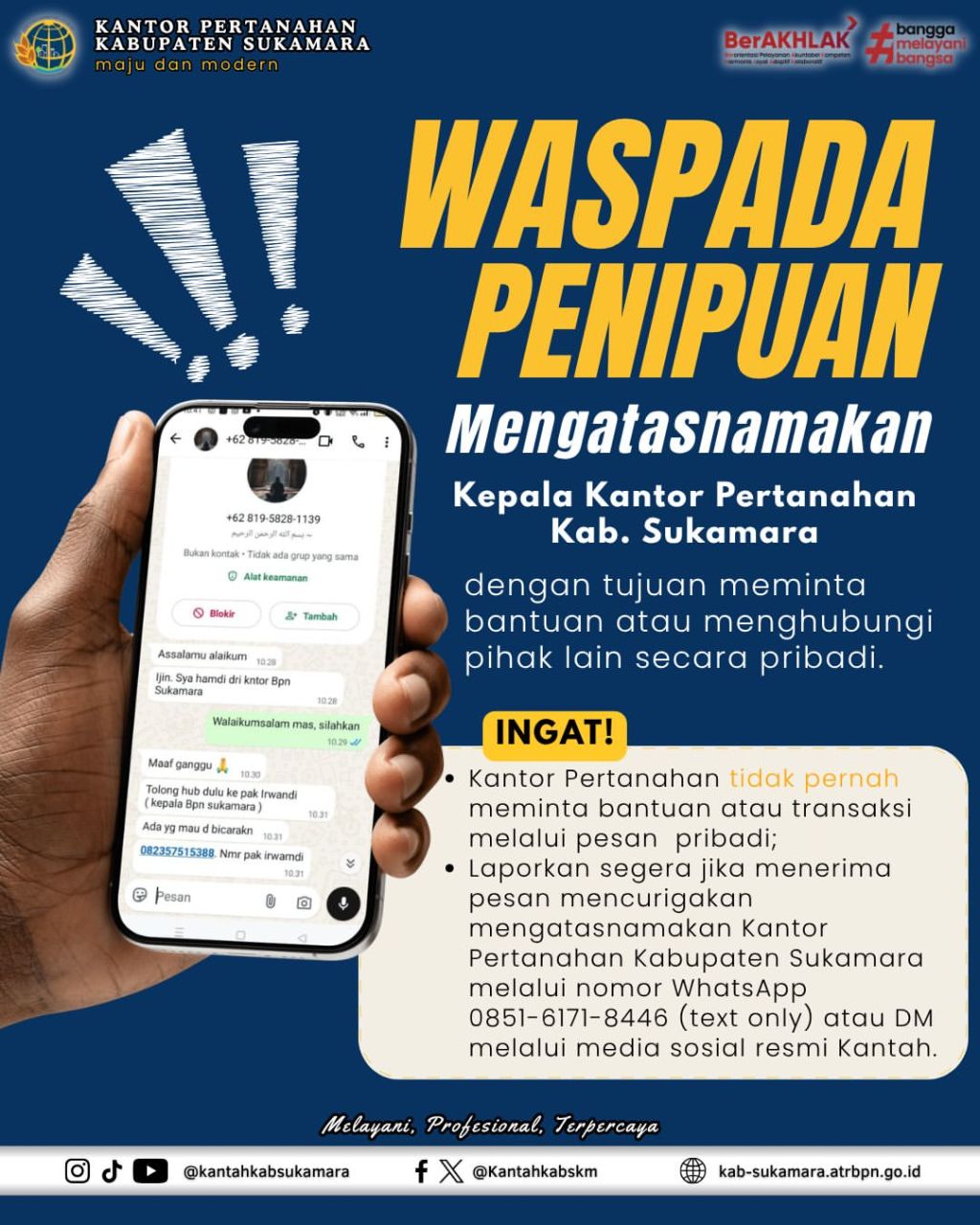 Waspada Penipuan!!!