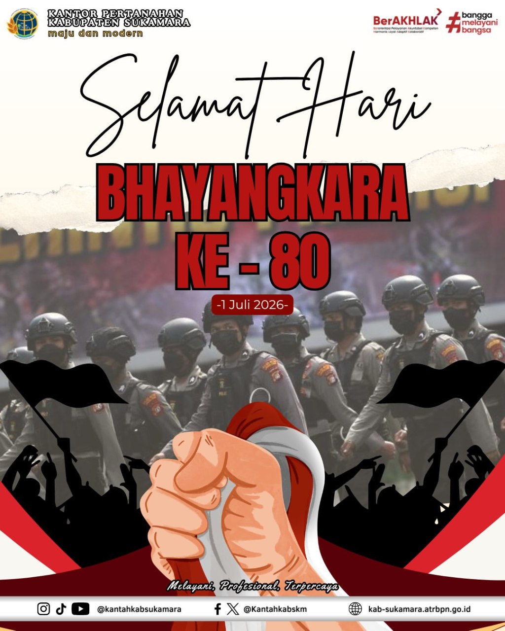 Selamat Hari Bhayangkara Ke-80