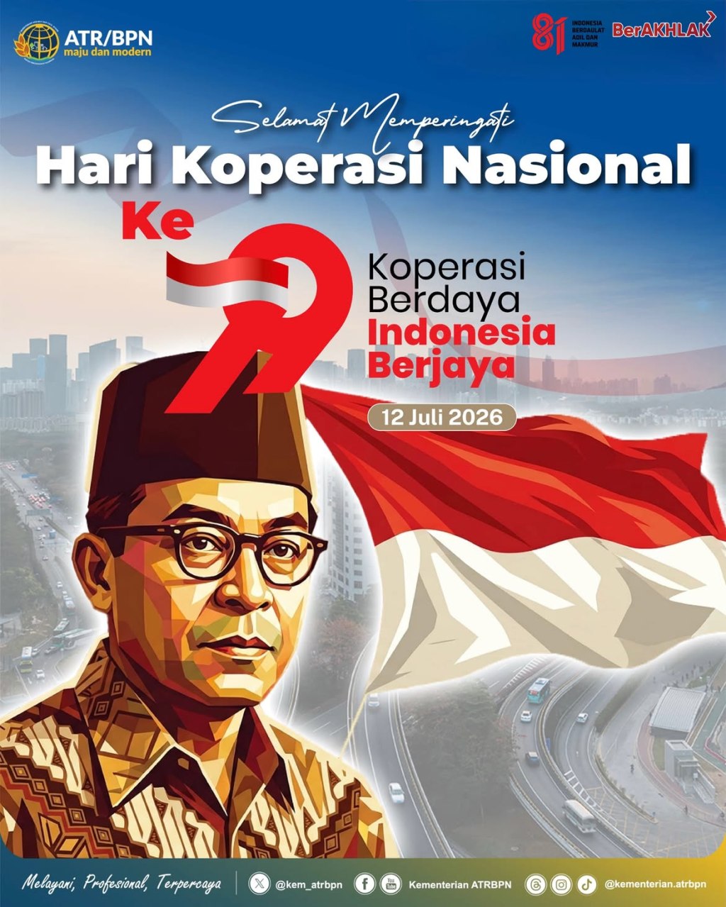 Selamat Memperingati Hari Koperasi Nasional&nbsp;Ke-79