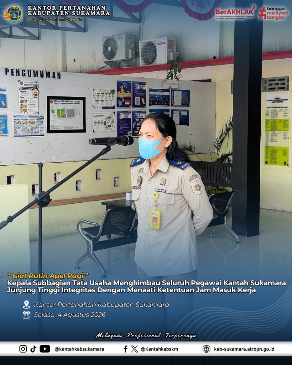 Giat Rutin Apel Pagi 4 Agustus&nbsp;2026