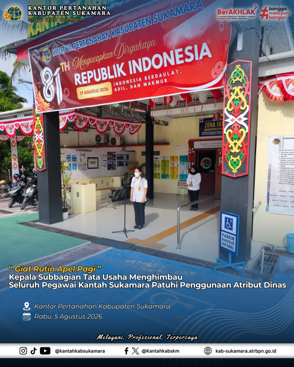 Giat Rutin Apel Pagi 5 Agustus&nbsp;2026