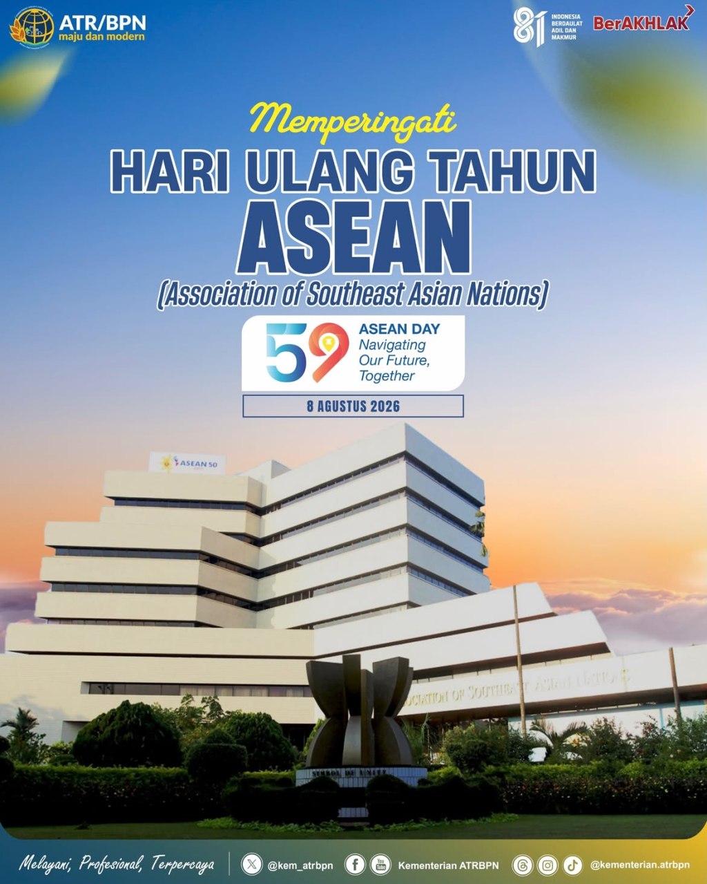 Selamat Ulang Tahun Ke-59&nbsp;ASEAN