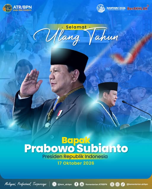 Selamat Ulang Tahun Bapak Prabowo&nbsp;Subianto