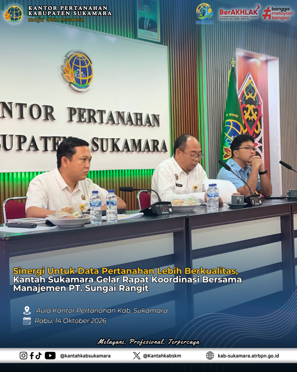 Sinergi Untuk Data Pertanahan Lebih&nbsp;Berkualitas