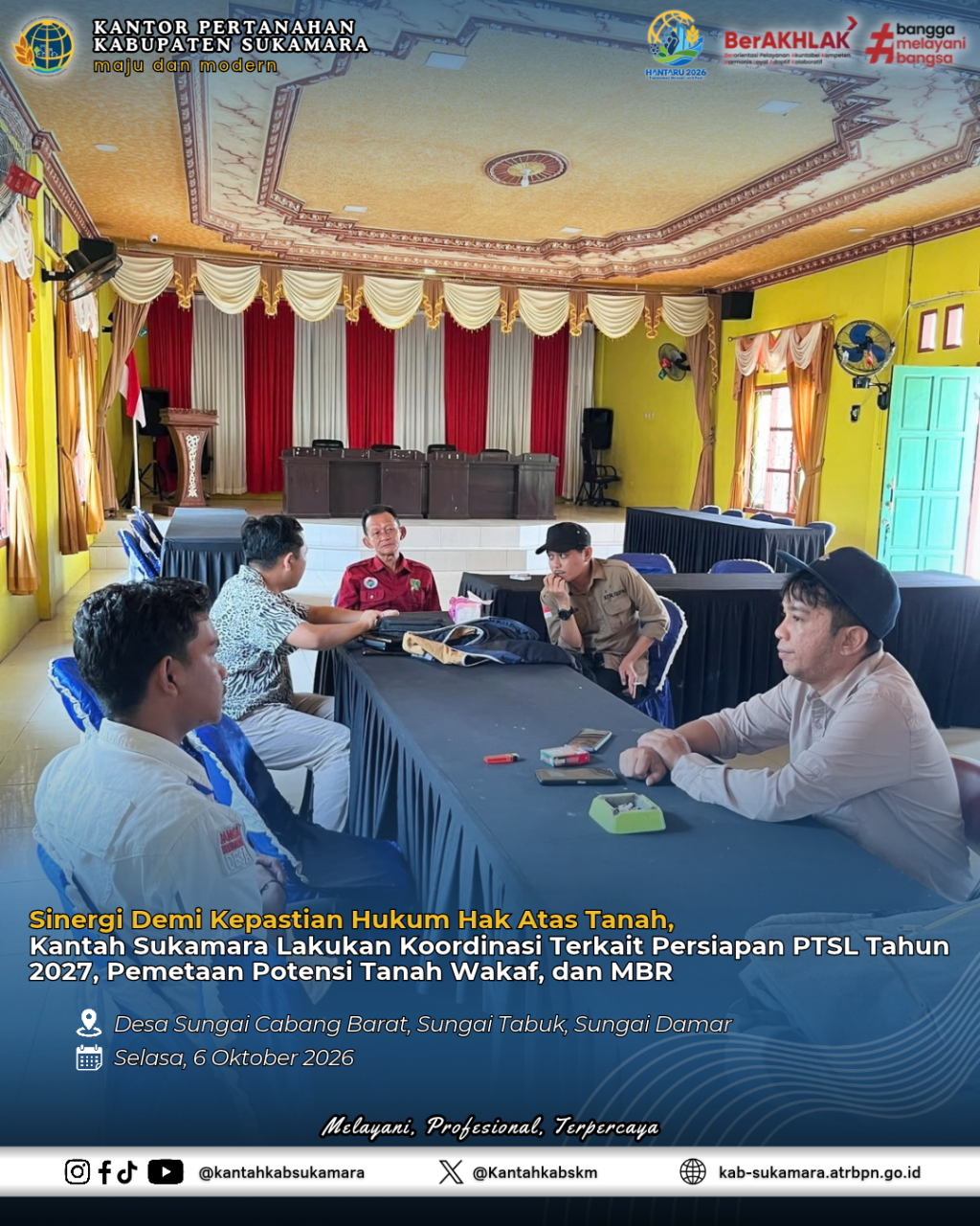 Koordinasi Persiapan PTSL Tahun&nbsp;2027